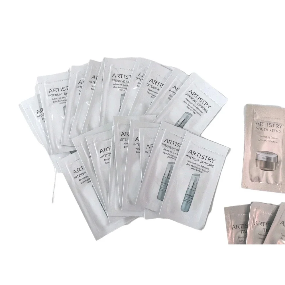 Amway Artistry Men & Intensive Skincare Samples - Face Wash,‎ Toner, Cream...